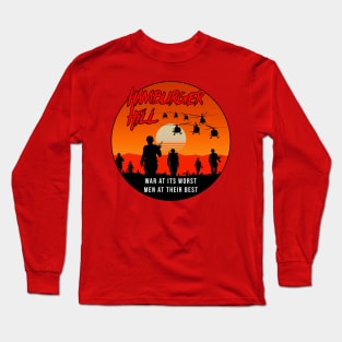 HAMBURGER HILL RETRO Long Sleeve T-Shirt